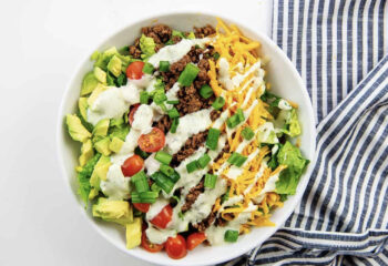 TURKEY TACO BOWL | Keto