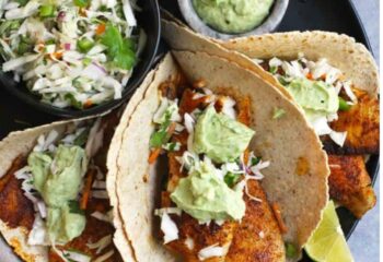 BLACKENED TILAPIA TACOS | Keto