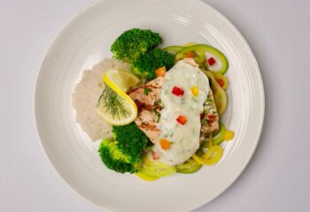 CREAMY SALMON PICCATA | Keto